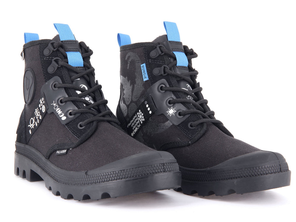 Botas Palladium PAMPA WITCH QUEEN X DESTINY Mujer Negras | Costa Rica-20619